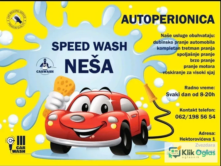 Potrebani radnici sa iskustvom u autoperionici, dnevna isplata