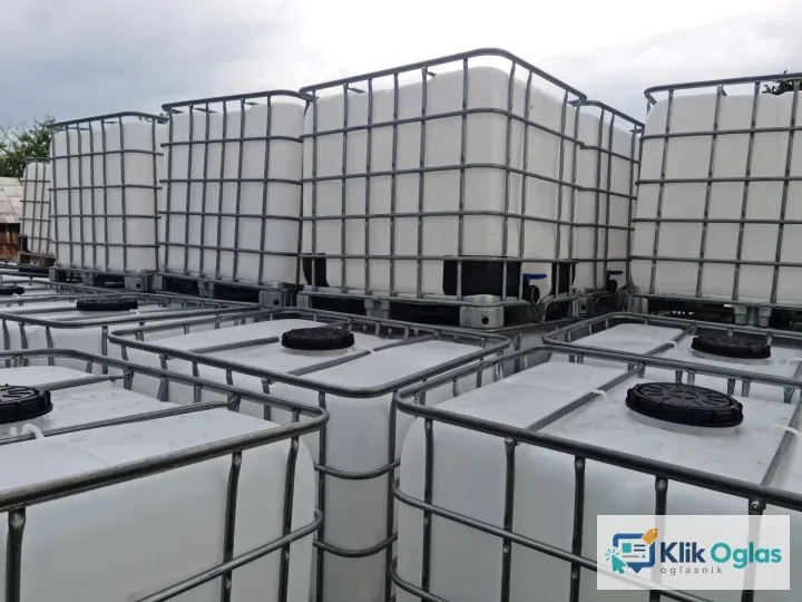 Plastične IBC cisterne-kontejneri od 1000 l