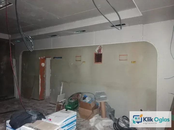 Gipsarski radovi - Gips na kvadrat