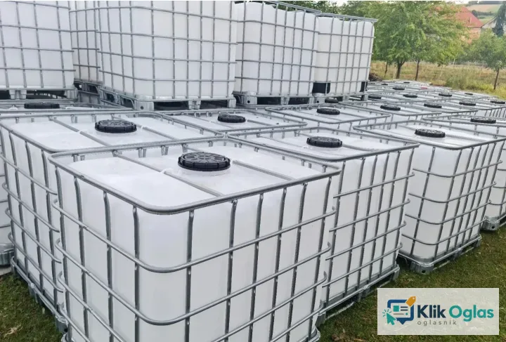 Plastične IBC cisterne-kontejnerI od 1000 l Čukarica