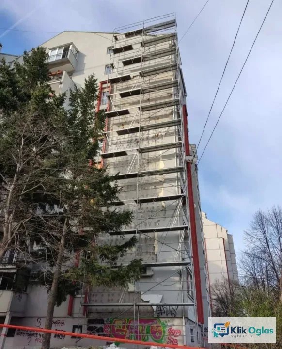 Iznajmljivanje skele sa montazom i demontazom