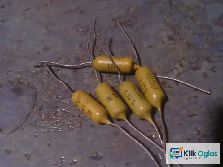 Philips Mullard Mustard kondenzatori
