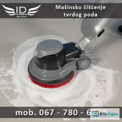 Mašinsko čišćenje tvrdog poda