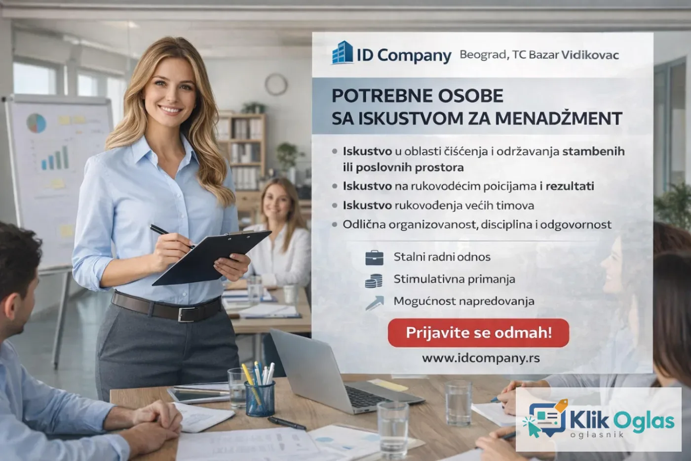 Potrebno više osoba za menadžment