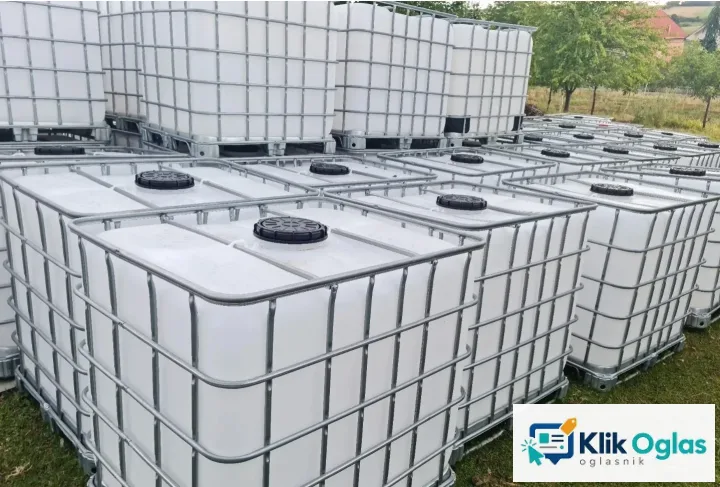 Plastične IBC cisterne-kontejnerI od 1000 l Čukarica