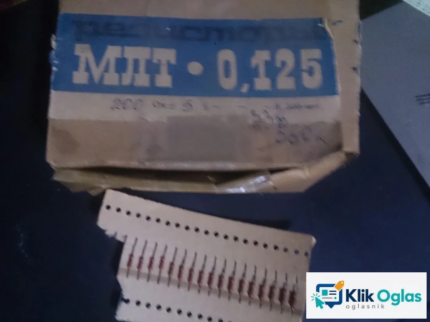 Ruski metal film 0,125w1% 0,25w 2000 komada za 1000din — Zaječar, slika 1