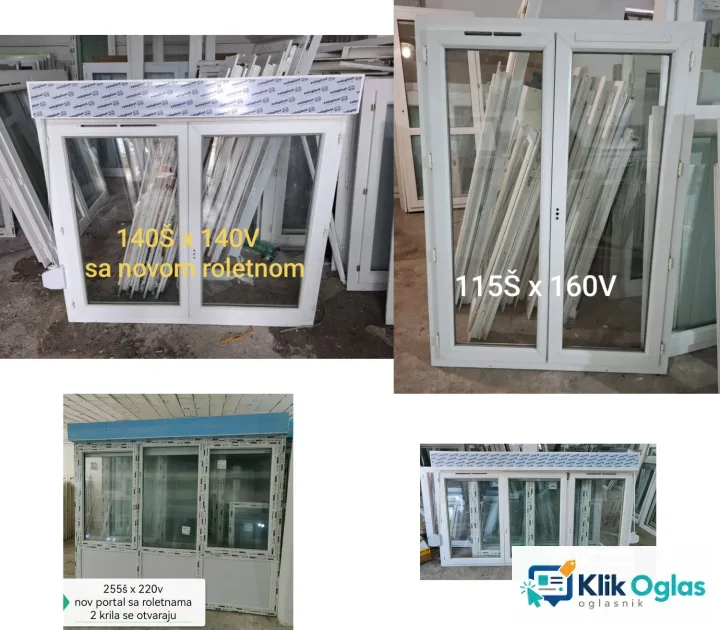 Polovna PVC stolarija