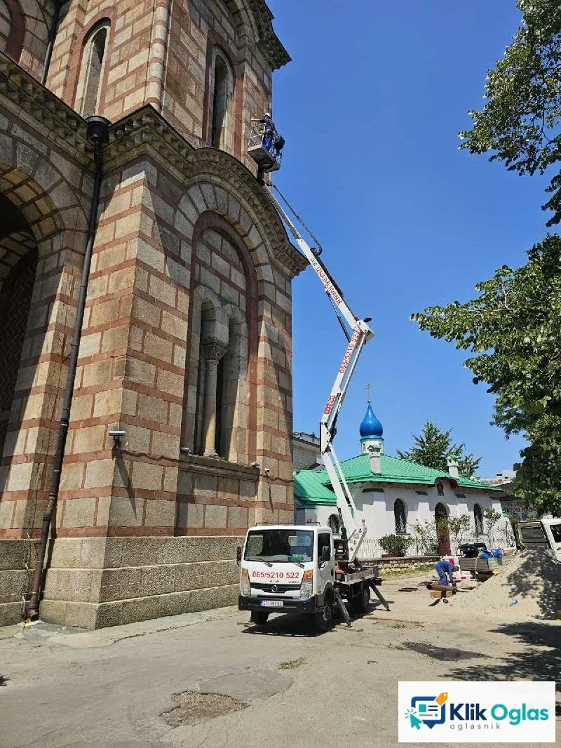 Iznajmljivanje kamiona sa korpom, slika 1