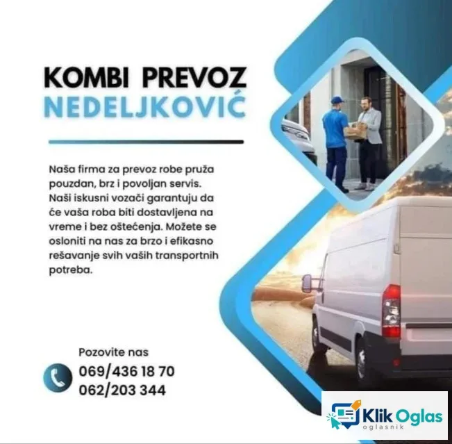 Kombi prevoz nedeljkovic