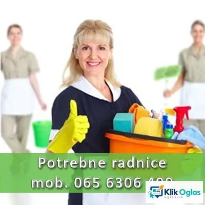 Potrebne radnice za čišćenje 60 -100.000
