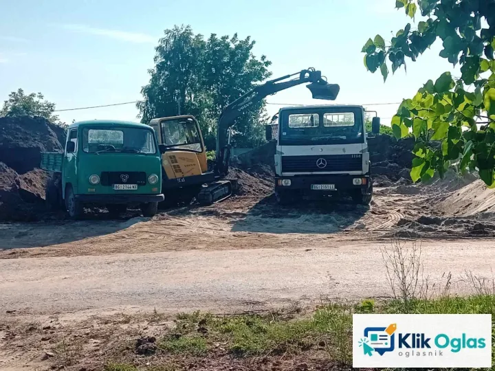 Iskopi kopanje mini bagerom-Beograd