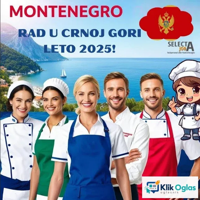 RAD U CRNOJ GORI – LETO 2025!