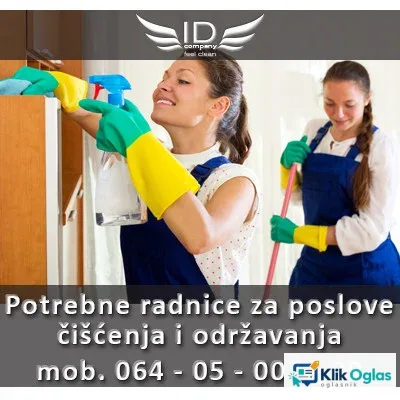 Potrebno više spremačica za redovna održavanja poslovnih prostora
